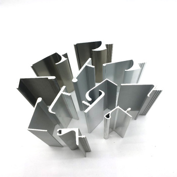 silver aluminium cabinet g shape profile handle for interior furniture cabinet decoration